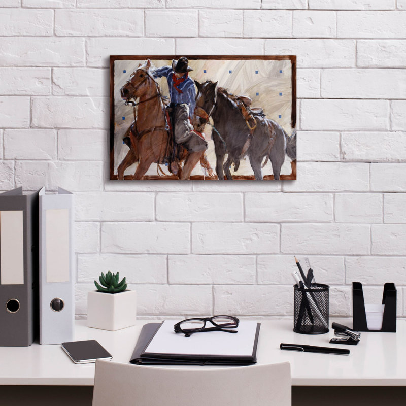 'Don'T Even Think About It' by J. E. Knauf, Canvas Wall Art, 12" H x 18" W x 0.75" D