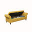 Banc de rangement rembourré en polyester Alleisha-1158192354