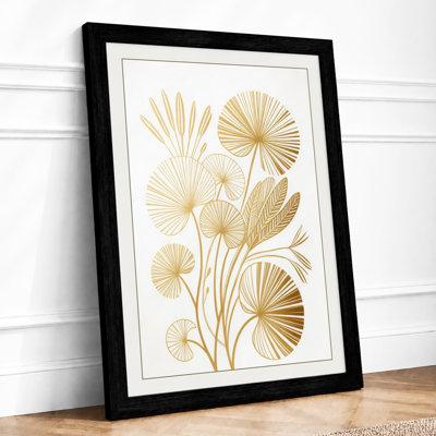 Pressed Study Botanical - Framed Print