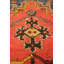 Antique Moroccan Rabat Wool On Wool 8Ft4inx13ft9in Coral