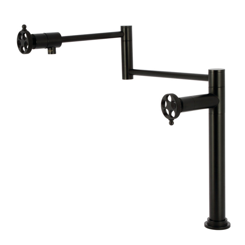 Robinet remplisseur Kingston, Noir mat