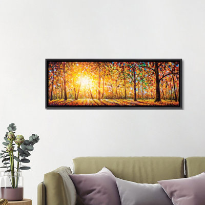 " Extra Wide Panorama Of Gorgeous Forest In Autumn " by Valery Rybakow
