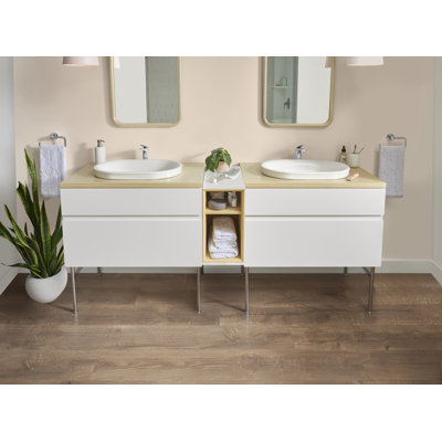 Studio Bathroom Shelves