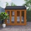 8x6w TigerFlex® Shiplap Apex Full Pane Summerhouse
