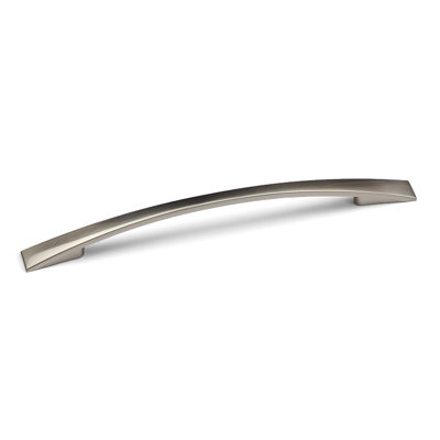 Brushed Nickel Slim Bow Handles