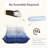 Oversized Bean Bag Chairs for Adults, Giant Beanbag Chair with Memory Foam, Comfy Lounge Chair Lazy Sofa for Apartment, Living Room, Bedroom, Office(Knit Fabric)-754135237