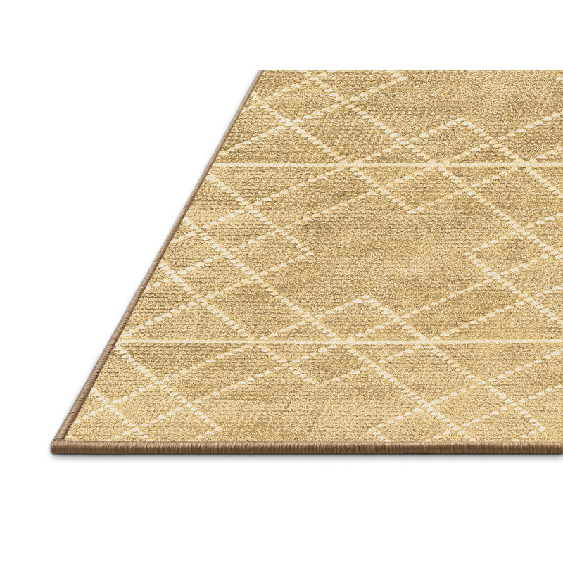 Doykos Geometric Indoor Rug, Rectangle 8' x 12'