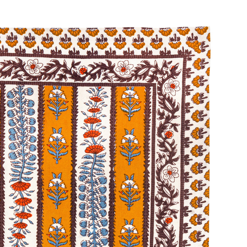 Avignon Provence Tea Towels 20" x 30", Dijon/Blue