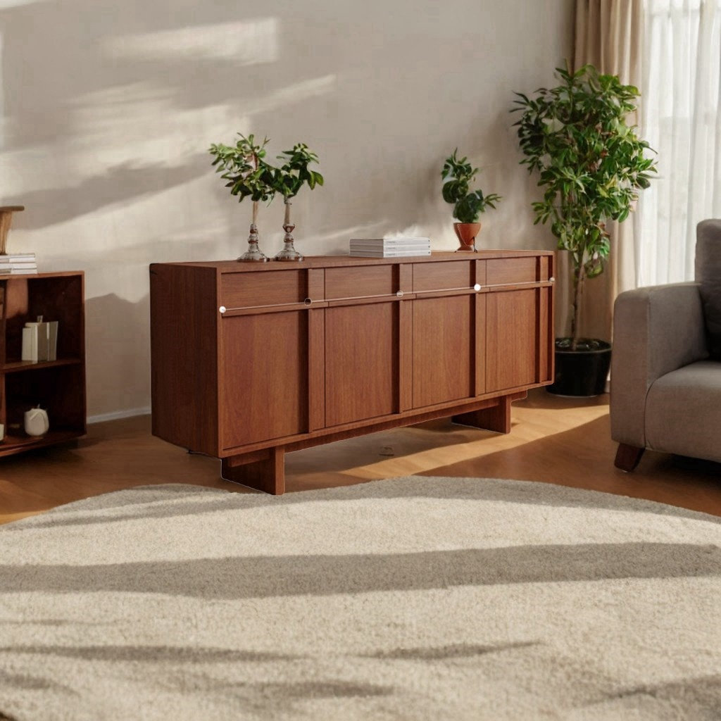 Restro Entry Dream cabinet Retro Style Boxwood Entry Cabinet Solid Wood Accent ...