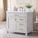 Ajhane 36'' Single Bathroom Vanity with Engineered Stone Top