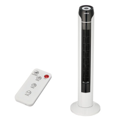 Tower Fan with Upgraded DC Motor, 56dB Quiet 36 in Floor Fan for Bedroom, 18ft/s Airflow, 60° Oscillating Standing Fan with Remote & Touch Screen, 3 Speeds, 4 Modes