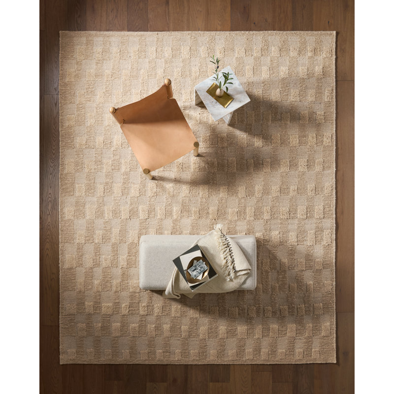 Hand Woven Wool Area Rug