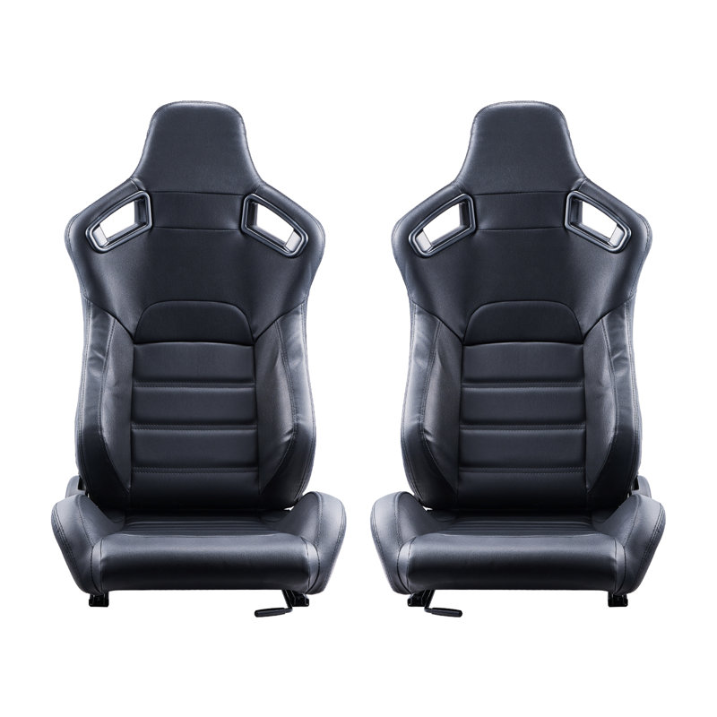 Ensemble de 2 chaises de course réglables