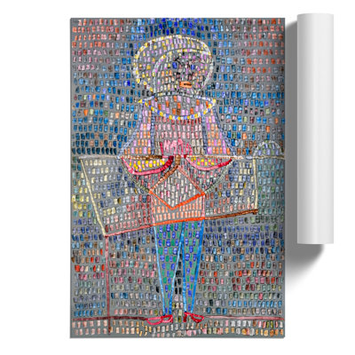 Boy in Fancy Dress by Paul Klee - Frameless Print