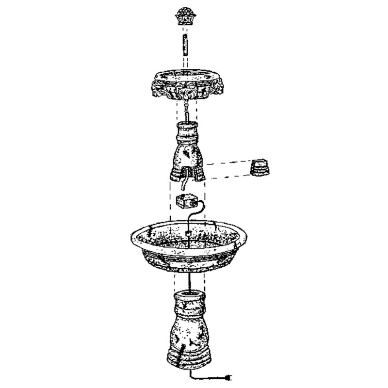 Venezia Fountain, Ancient Rust