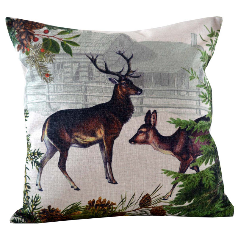 Floral Pillow Cover