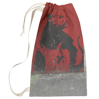 Fabric Laundry Bag with Handles