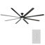 Hydra 8 - Blade Indoor/Outdoor LED Smart Ceiling Fan With Wall Control and Light Kit Included, Works With Alexa and iOS or Android App-32650308-32650312-121976042