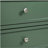 Luca 3-drawer Nightstand - Vintage Green-1851894301