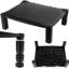 Height Adjustable Monitor Riser Stand