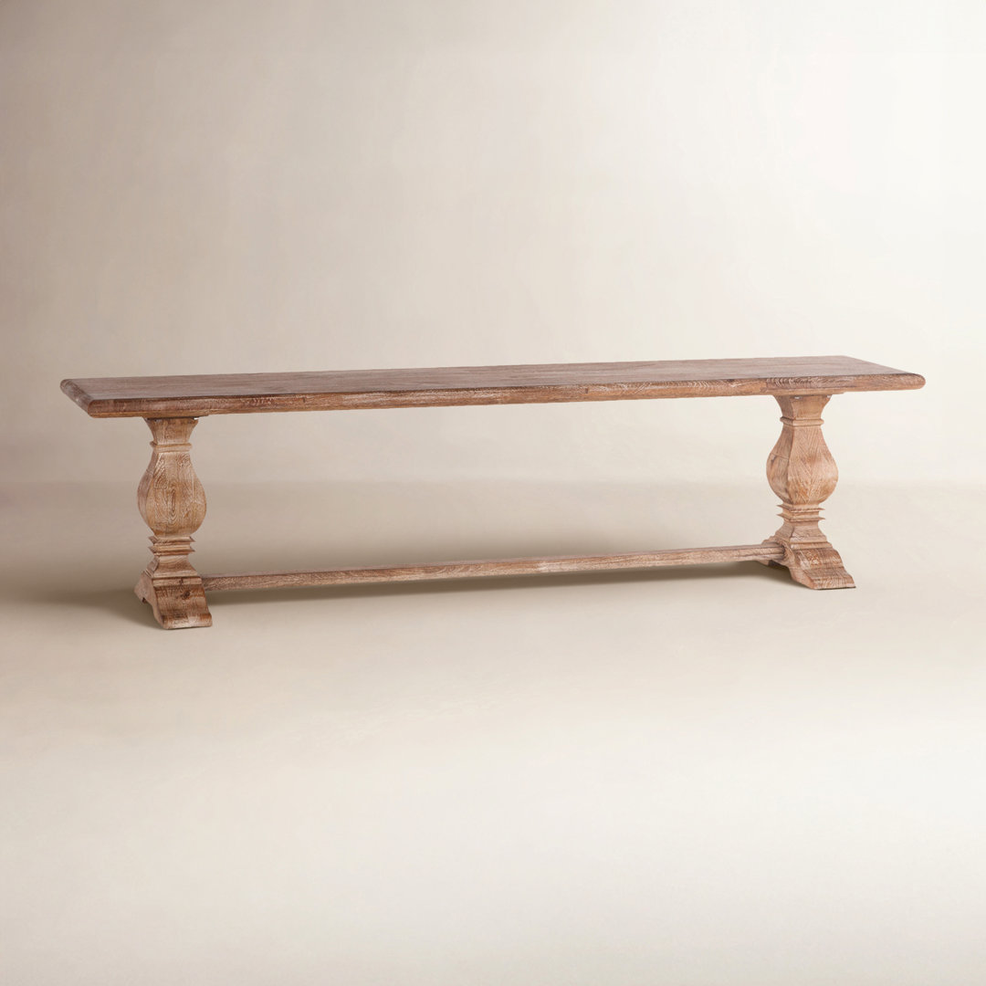 Lyons Solid Wood Bench Birch Lane™