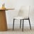 Beige Chenille Upholstered  Dining Chairs-1303485673