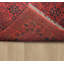 Yamoud Hand-Knotted Burgundy Lamb's Wool Area Rug