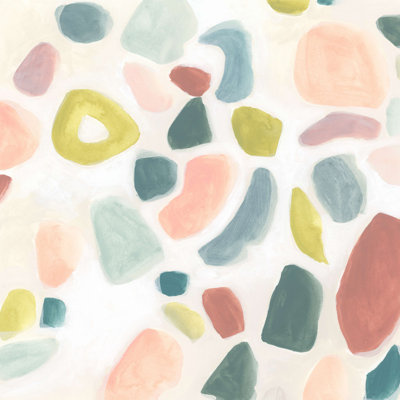 «Pebble Confetti II» par June Erica Vess - reproduction d'art sur toile tendue