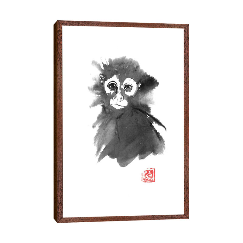 Oustiti by Péchane - Print on Canvas, Classic Brown Wood Framed, 152.5 cm H x 101.5 cm W