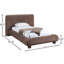 Lit en tissu de chenille Huckstep-2003859397-2003859399