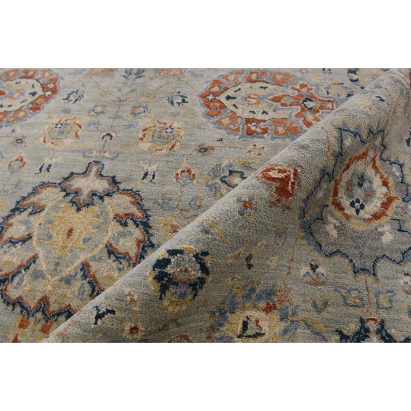 Tapis traditionnel en laine noué à la main