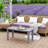 Outdoor Gray Table/Rectangle Outdoor Coffee Table-2139426528