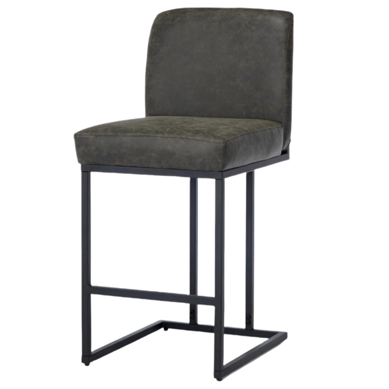 Counter Stool, Grey, 1