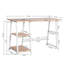 Sadie Metal Base Writing Desk-50312199-50342257