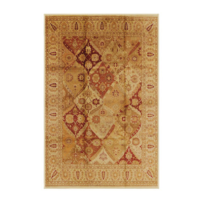 Tapis oriental beige / jaune Zoar