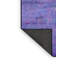 Tapis géométrique bleu / mauve / noir-1659144367