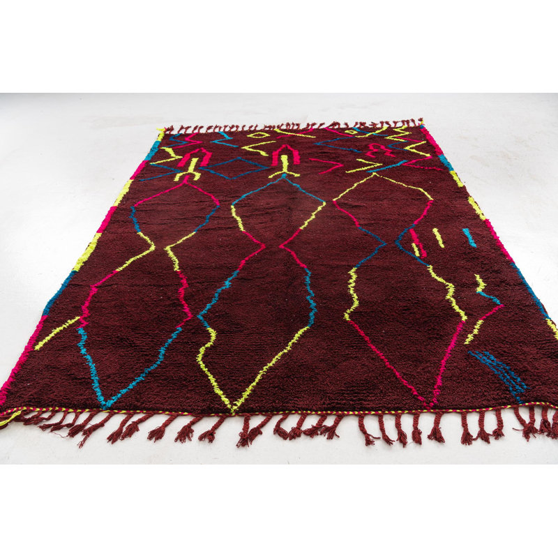 Tapis marron 7 x 7 Parra