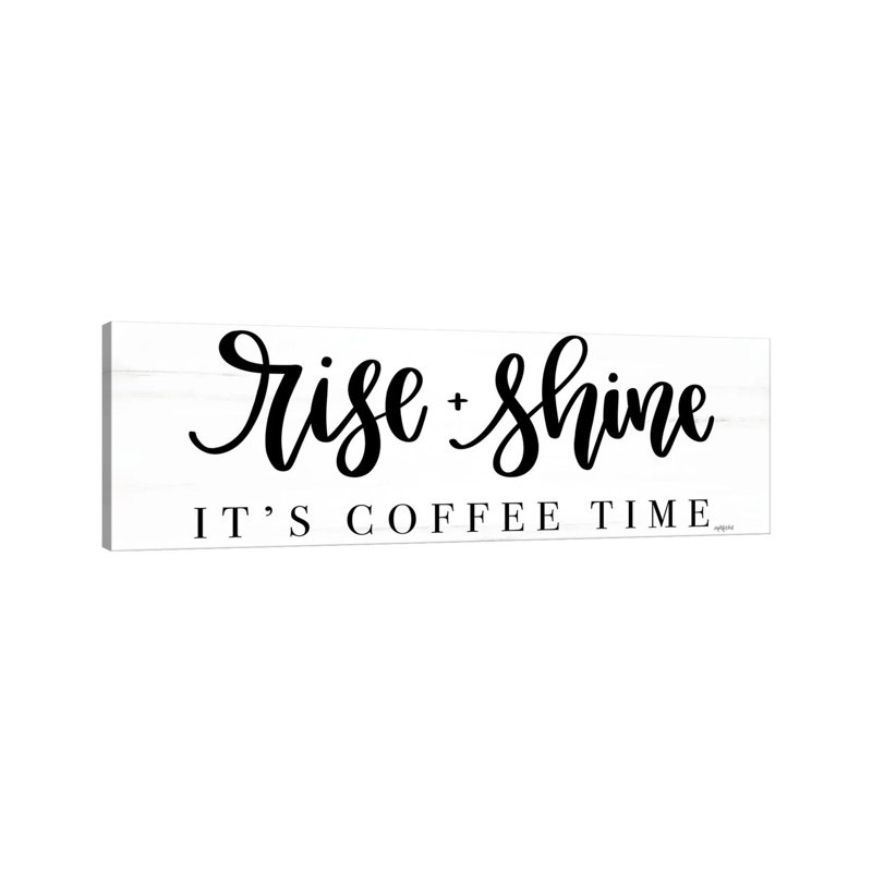Rise + Shine by Imperfect Dust - Wrapped Canvas Panoramic Gallery-Wrapped Canvas Giclée, 30.48 cm H x 91.44 cm W x 1.91 cm D
