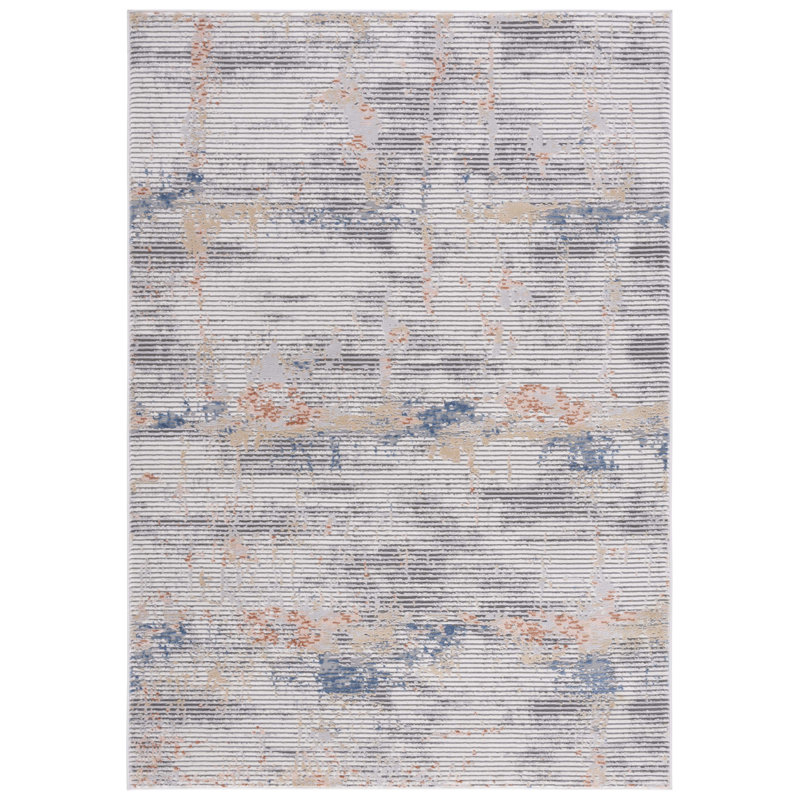 Eternal Performance Abstract Rug, Rectangle 5'3" x 7'6"