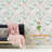 Iryana Peel & Stick Floral Tile-1530645807