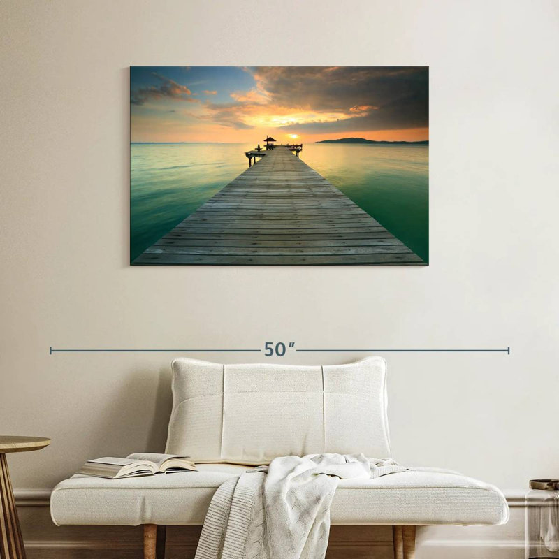 Sunset bay dock Aletra, H 26 po x l 39 po