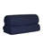 Ruvins Cotton Highly Absorbent Solid and Checkered Border Bath Sheet Set-243331451
