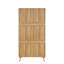 Manila 2 Door Wardrobe 3 Piece Bedroom Set-118371639