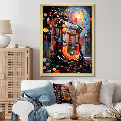 Rock N Roll Jukebox Fever III - Jukeboxes, art mural