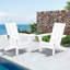 Chaise Adirondack pliante Wolak avec porte-gobelet-762678896