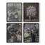 «Vintage Floral Print CCLXVII», 4 pièces sur papier-293219559-293219481