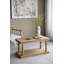 Table basse rectangulaire à 2 niveaux 36x18x18 "