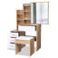 Ahmier Dressing Table with Sliding Mirror-499666633