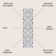Scituate Retro Trellis High-Low Cream/Gray Rug