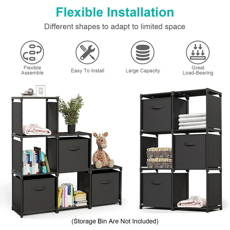 Tanira 10.03'' W Wall Mounted Shelving Unit